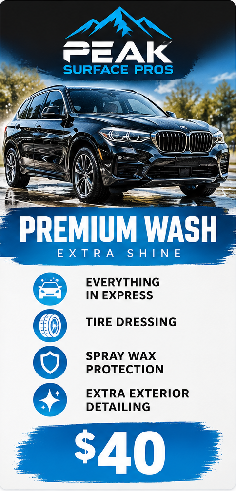 Premium Wash - $40