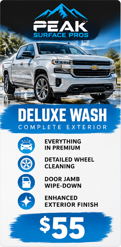 Deluxe Wash - $55